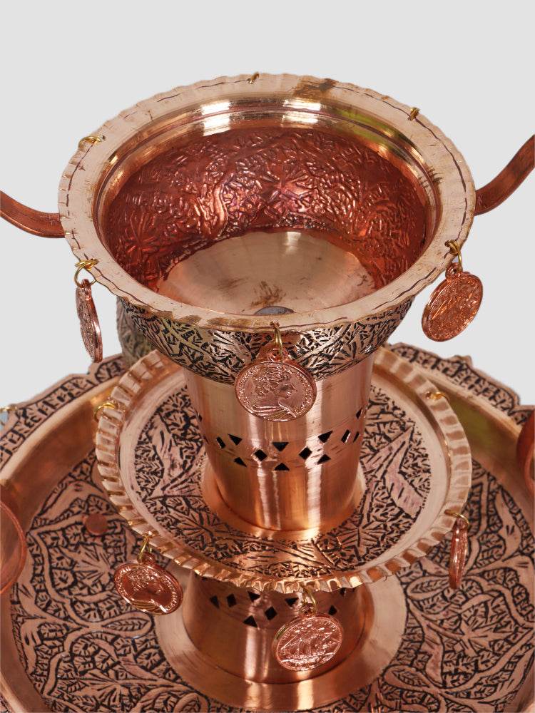 Two Shelf Kashmiri Copper Izband Soz - Shopping in Kashmir