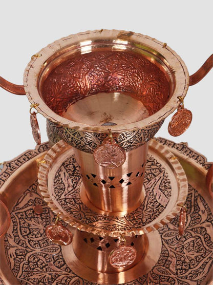 Two Shelf Kashmiri Copper Izband Soz - Shopping in Kashmir