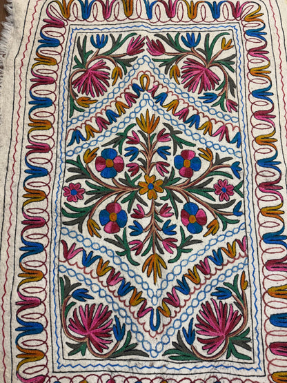 Finesse Poshkaar Design Woolen Namda - Shopping in Kashmir